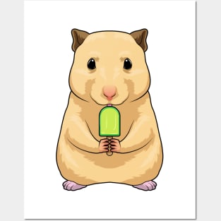 Hamster Popsicle Posters and Art